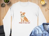 Proud Pit Bull Mom Long Sleeve Tee thumbnail 13