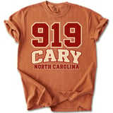 919 Cary North Carolina Tee thumbnail 2