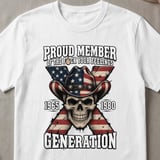 Generation X Outlaw Skull T-Shirt thumbnail 6