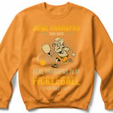 Pickleball Gildan Crewneck Sweatshirt, Some Grandpas Take Naps Real Grandpas Play Pickleball (Then Take a Nap), Court Warm Up thumbnail 9