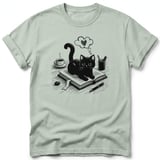 Bookish Black Cat Tee thumbnail 29