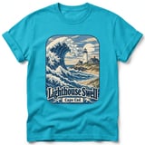 Lighthouse Swell ~ Comfort Colors Premium Tee thumbnail 5