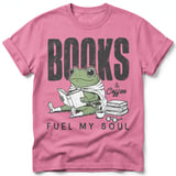 Books & Coffee Frog Tee thumbnail 15