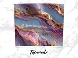Agate Sky 20oz Skinny Tumbler Wrap Sublimation Design, Geode Tumbler, Purple Gold Tumbler png, Straight and Tapered Wrap, Digital thumbnail 4