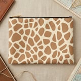 Giraffe Print Laptop Sleeve, Aesthetic Animal Spots Padded Computer Case, Cute Safari Accessory Pouch for Her thumbnail 10