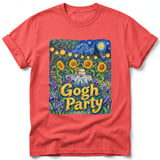 Gogh Party ~ Comfort Colors Premium Tee thumbnail 3