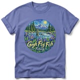 Gogh Fly Fish ~ Comfort Colors Premium Tee thumbnail 10
