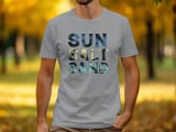 Sun Salt Sand T-Shirt|Tropical Beach Graphic Vacation Tee|Summer Vibes Palm Print Apparel|Road Trip Shirt Gift|Retro  Cruise  Holiday Top thumbnail 9