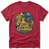 Gogh Grandma ~ Comfort Colors Premium Tee thumbnail 2