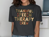Thankful Speech Therapy Crew Graphic Tee thumbnail 13