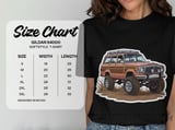 Grand Wagoneer T-Shirt, Car Lover Tee, Off Road Vehicle Shirt, Retro SUV Gift, Classic 4x4 Graphic Tee, Automotive T-Shirt thumbnail 7