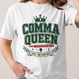 Comma Queen Shirt, Proofreading is My Superpower T-Shirt for English Teacher, Editor, Writer, Funny Grammar Lover Sweatshirt Gift thumbnail 9