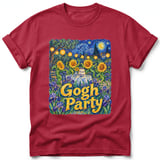 Gogh Party ~ Comfort Colors Premium Tee thumbnail 2