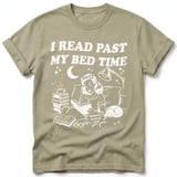 I Read Past My Bedtime Tee thumbnail 20