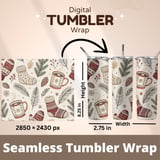 Cozy Winter Comfort Digital Design Size Bundle Png thumbnail 7