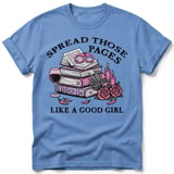 Spread Those Pages Like A Good Girl Tee thumbnail 16