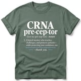 CRNA Preceptor Definition Tee thumbnail 9