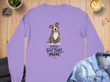 Proud Pit Bull Mom Long Sleeve Tee thumbnail 12
