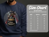 Swedish American Halloween Sweatshirt and T-shirts, Fika Freedom Witch Sweatshirt, Halloween Sweatshirt, Swedish American Witch, Spooky thumbnail 4