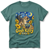 Gogh Kitty ~ Comfort Colors Premium Tee thumbnail 8