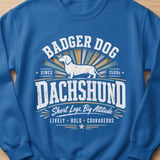 Retro Dachshund Dog Tee thumbnail 7