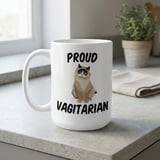 Proud Vagitarian Mug – Adult Humor Gift thumbnail 6
