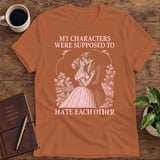 My Characters Were Supposed to Hate Each Other Softstyle Tee thumbnail 5