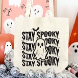 Stay Spooky Ghost Tote Bag thumbnail 5