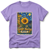 Gogh Nurse ~ Comfort Colors Premium Tee thumbnail 6