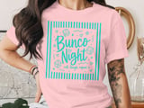 Bunco Night 'Roll. Laugh. Repeat.' T-Shirt thumbnail 2