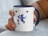 Halloween Mug, Singing Ghost, Cat Mug, Spooky Season, Cute Ghost, Music Lover Gift, Halloween Party, Unique Mug, Gift for Cat Lover thumbnail 6