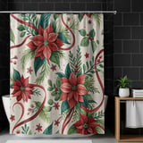 Poinsettia Tumbler Design, Christmas Digital Paper, Watercolor Floral Junk Journal, Printable PNG, Scrapbooking Paper thumbnail 10