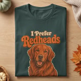 I Prefer Redheads Tee thumbnail 5