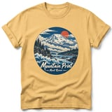 Mountain Print ~ Comfort Colors Premium Tee thumbnail 7