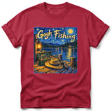 Gogh Fishing ~ Comfort Colors Premium Tee thumbnail 2
