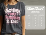 Ghost Hugs and Pumpkin Kisses Tee or Sweatshirt thumbnail 11