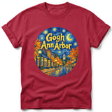 Gogh Ann Arbor ~ Comfort Colors Premium Tee thumbnail 2