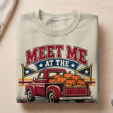 Meet Me At The Pumpkin Patch Sweatshirt, Retro Fall Truck Hoodie, Vintage Autumn Graphic Tote Bag, Cozy Country Farmhouse Fall Outfit thumbnail 10