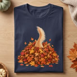 Dog Tail in Leaf Pile Tee thumbnail 4