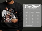 Halloween Barista T-Shirt, Spooky Coffee Art Tee, Autumn Pumpkin Latte, Cute Ghost Shirt, Fall Season Apparel, Trendy Graphic Tee thumbnail 3