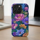 Painted Garden Floral Phone Case thumbnail 2