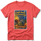 Gogh Away, Introverting ~ Comfort Colors Premium Tee thumbnail 3
