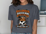 Halloween Soccer Mom Snack Witch Tee thumbnail 5