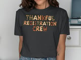 Thankful Registration Crew Graphic Tee thumbnail 13
