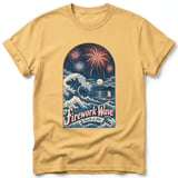 Firework Wave ~ Comfort Colors Premium Tee thumbnail 7