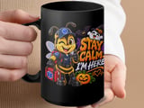 Stay Calm I'm Here EMT Bee Mug thumbnail 15