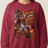 Halloween Randy the Raccoon Sweatshirt thumbnail 6