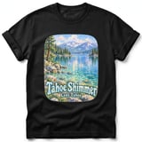 Tahoe Shimmer ~ Comfort Colors Premium Tee thumbnail 1