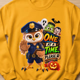 Halloween Officer Hoot the Owl Sweatshirt thumbnail 3