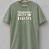 Woods Cheaper Than Therapy Tee thumbnail 5